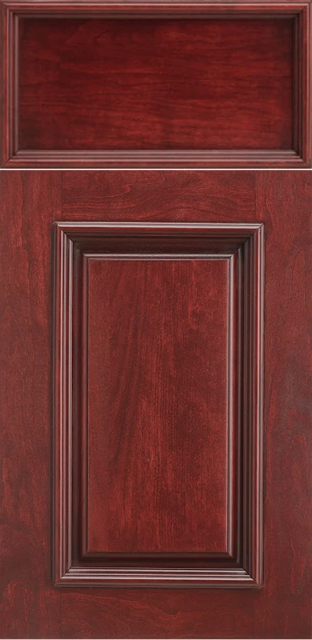Bishop Cabinets Pinot Stain Garden Home cabinet door