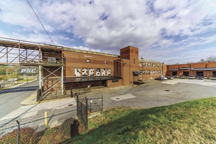 The Plyler building on Ivy Avenue, home to Camel City Cabinetry